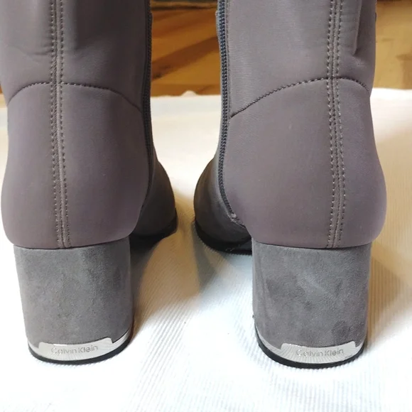 Calvin Klein Gray Freeda Tall Boot - Picture 7 of 11